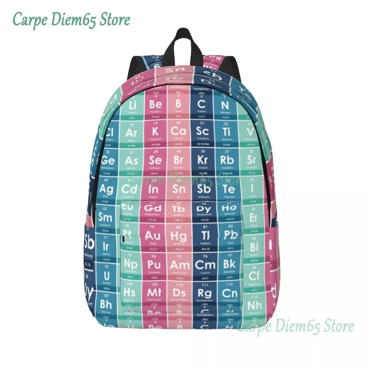 Top Trends: Elements Of The Periodic Table Travel Canvas Backpack School Laptop Bookbag Education Student College Student Daypack Bags Shoppable Styles