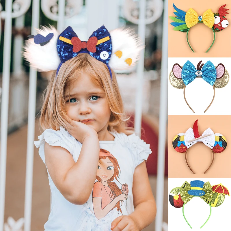 Top Trends: Disney Donald Duck Headband Pirate Mouse Ears Hairband Kids Cosplay DIY Hair Accessories Shoppable Styles