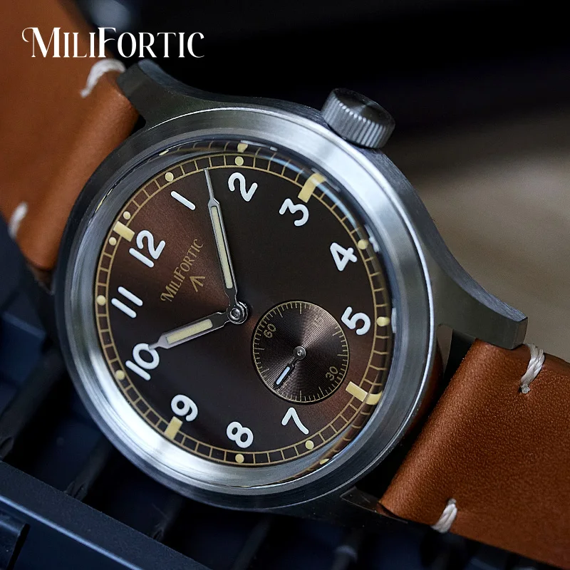 Top Trends: Milifortic Field Watch Automatic Dirty Dozen Homage ST1701 100M Waterproof L Original Rare Luxury Vintage Military Watches Man Shoppable Styles