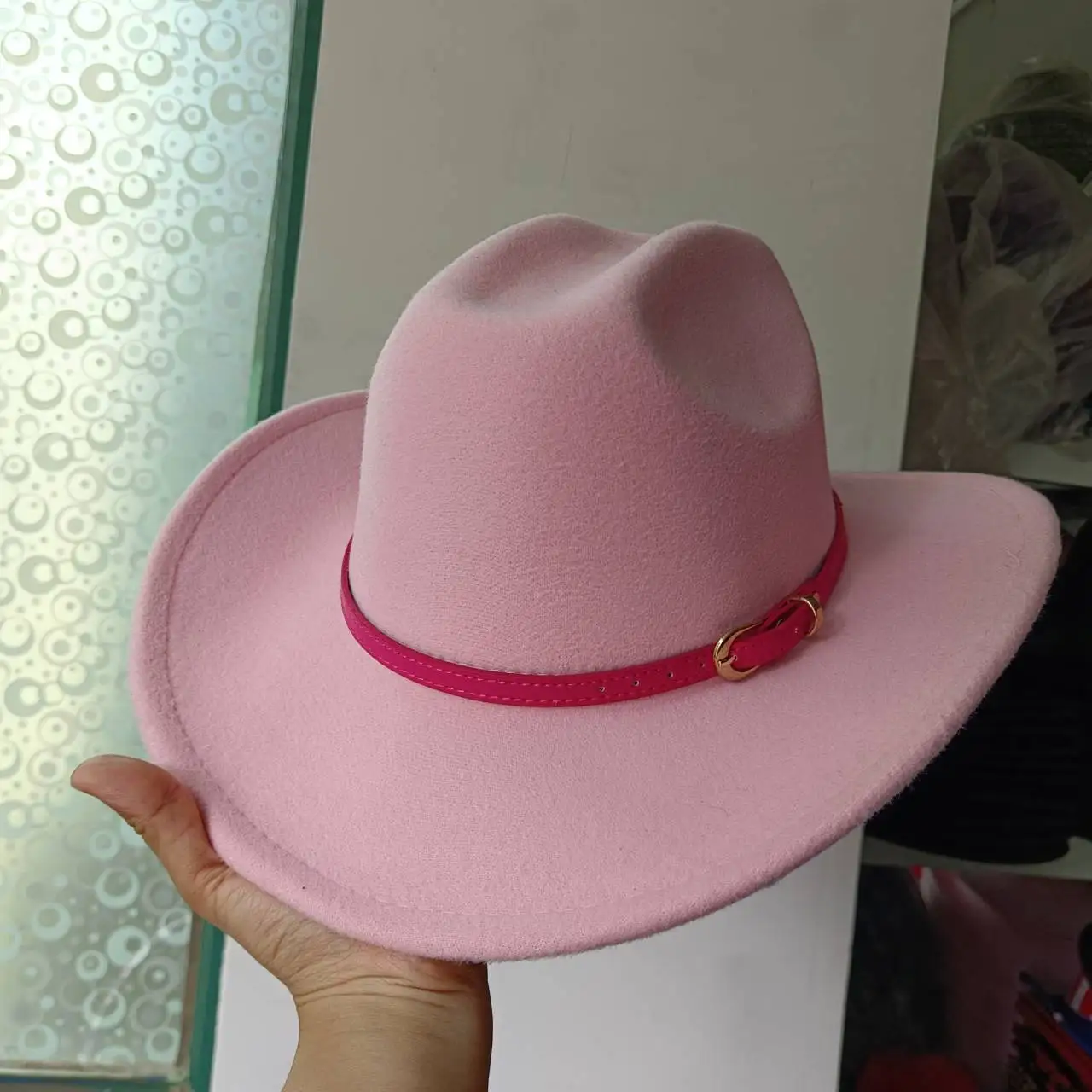 Top Trends: Barbie Western Hat Cowboy Hat Salty Grass New Natural Straw Hat Sun Visor For Women Men Travel Fashionable Grass Hat Shoppable Styles - Image 6