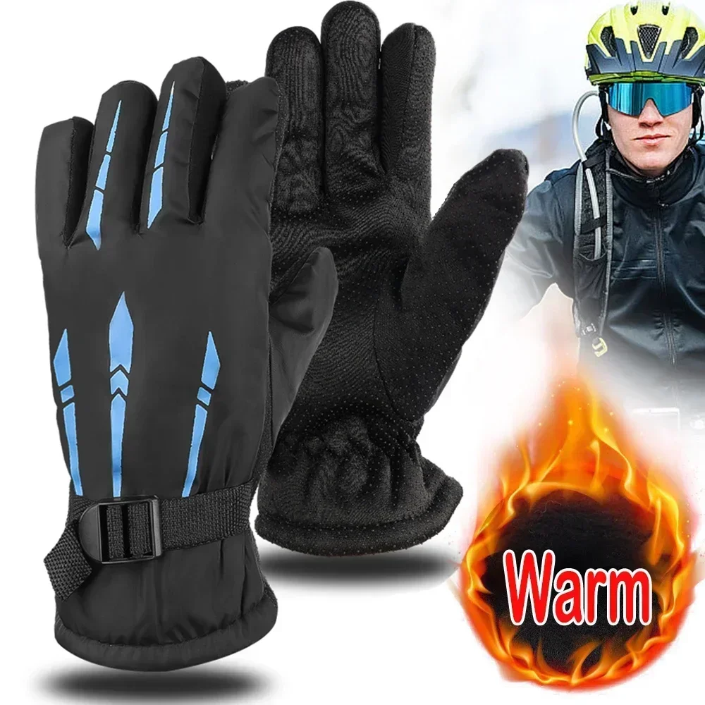 Top Trends: Winter Gloves For Men Women Motorcycle Thermal Glove Guantes Touchscreen Winter Cycling Gloves For Outdoor Bike Riding Gloves Shoppable Styles