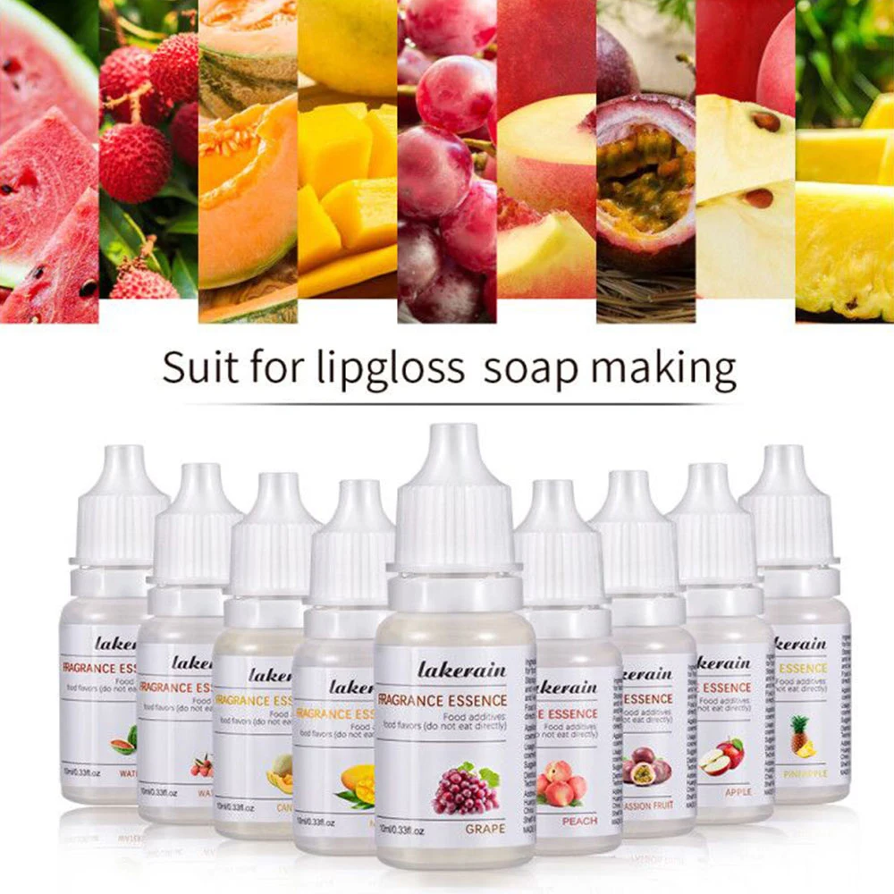 Top Trends: Fruit Fragrance Oil Diffuser Essential Oils Strawberry Flavoring Oil For Lip Gloss DIY Soap Making Lipgloss Fragrance Essence Shoppable Styles