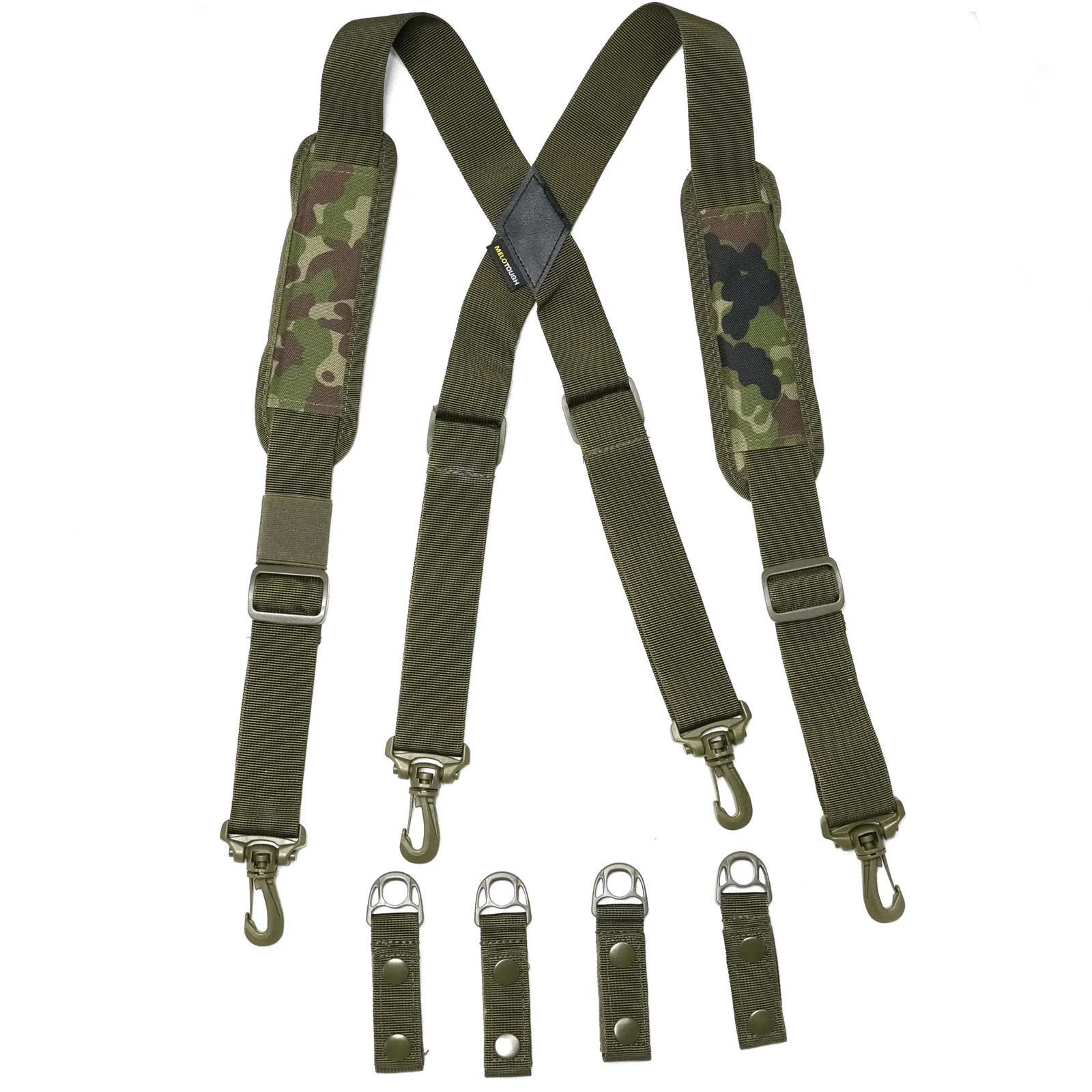 Top Trends: MELOTOUGH Tactical Suspenders Tactical Braces For Duty Belt Belt With Padded Adjustable Shoulder Military Tactical Suspender Shoppable Styles