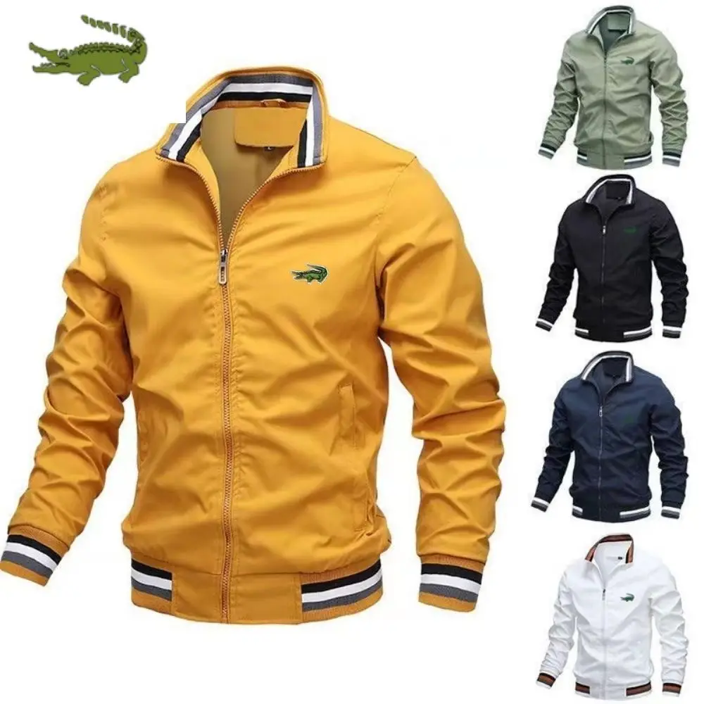 Top Trends: CARTELO Jacket Men&#039;s Business Fashion Jacket Stand Collar Casual Zipper Jacket Outdoor Sports Coat Windbreaker Man Shoppable Styles