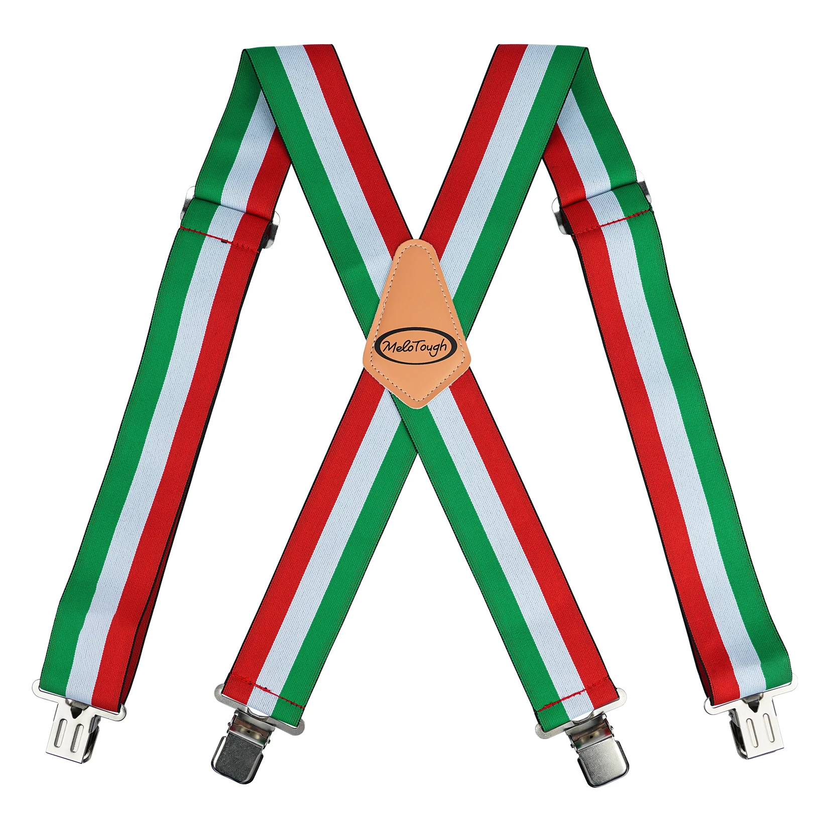 Top Trends: MELOTOUGH Men&#039;s Suspenders Clip Heavy Duty Braces For Men Big And Tall Work Suspenders Elastic Suspenders For Pants Mexican Flag Shoppable Styles