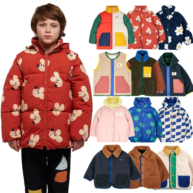 Top Trends: 2023 New Winter Boys Hooded Cotton Jacket Kids Children&#039;s Clothing Cotton-padded Clothes Girl Thicken Warm Cotton-padded Clothes Shoppable Styles