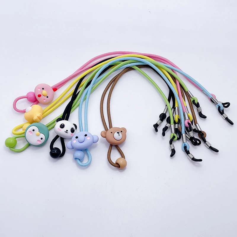 Top Trends: Various Cartoon Animals Protect Elastic Kid Child Sports Strap Glasses Spectacle Cord String Non Slip Panda Rope Ear Hook Holder Shoppable Styles