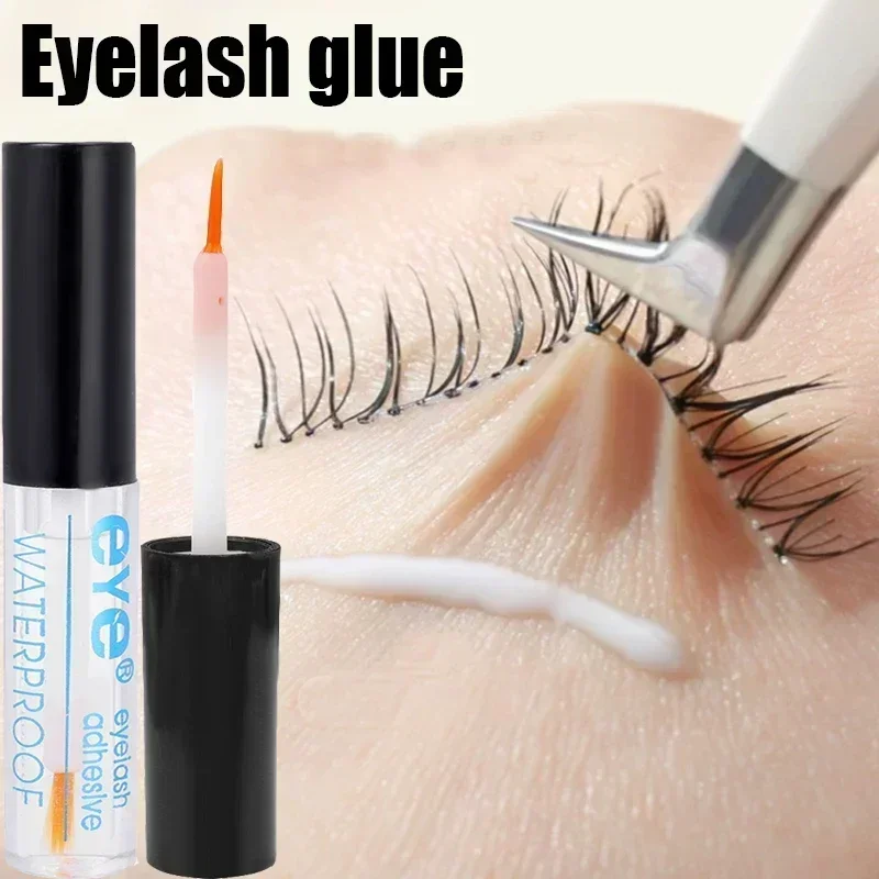 Top Trends: 1PCS False Eyelash Glue Waterproof Black White Transparent Quick Dry Eyelashes Extension Lasting Strong Lashes Glue Makeup Tools Shoppable Styles