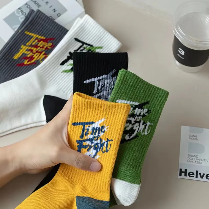 Top Trends: Personalized Sports Letters Men's And Women's Middle Tube Socks Shoppable Styles