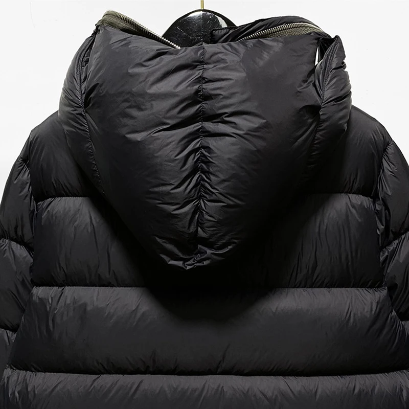 Top Trends: Popular Men's Down Coats Rick Women's Windbreaker Winter Warm Down Jacket Zipper Techwear Men's Clothing Shoppable Styles - Image 4