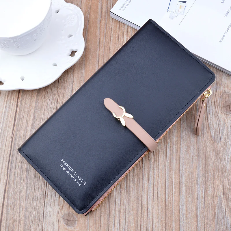 Top Trends: Unistybag Luxury Long Wallet Purses For Women New Trend Slim Wallets Female Clutch Bag Ladies Credit Card Holder Shoppable Styles - Image 2