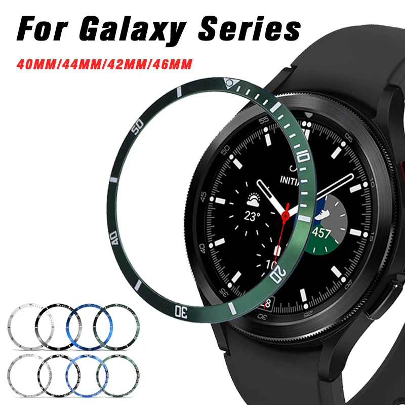 Top Trends: Bezel Ring For Samsung Galaxy Watch 4 40 44mm Classic 42mm 46mm Stainless Steel Bumper Accessorie Anti-fall Protector Cover Case Shoppable Styles