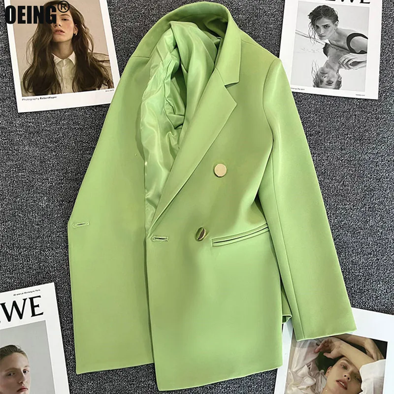 Top Trends: Spring Autumn Blazer Elegant Women's Jacket Chic Casual Sports Suit Korean Fashion Female Coats Luxury Solid Office Lady Clothes Shoppable Styles