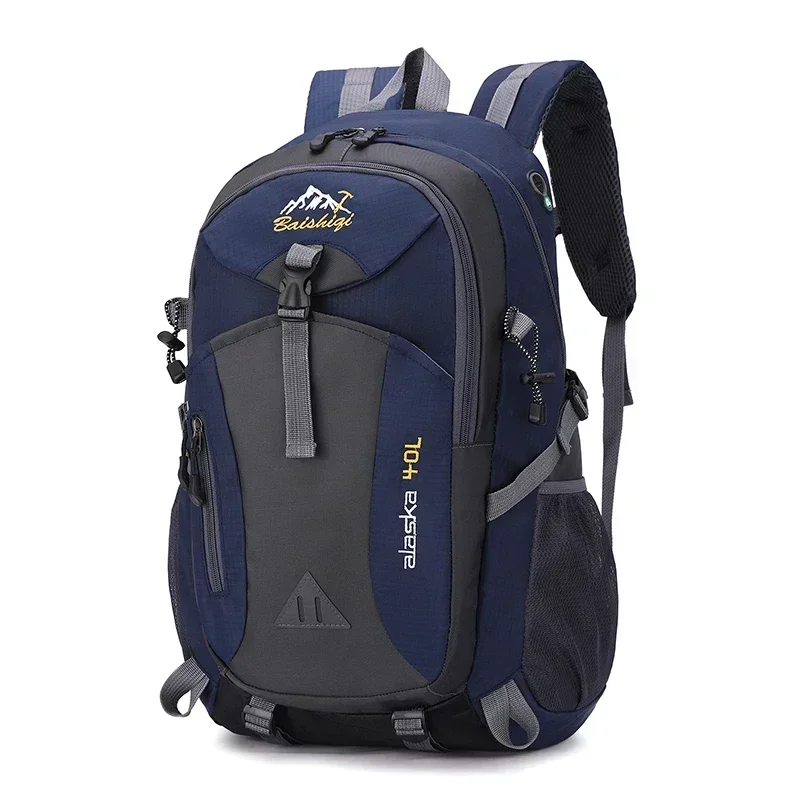 Top Trends: Men Backpack 2023 New Nylon Waterproof Casual Outdoor Travel Backpack Ladies Hiking Camping Mountaineering Bag Youth Sports Bag Shoppable Styles