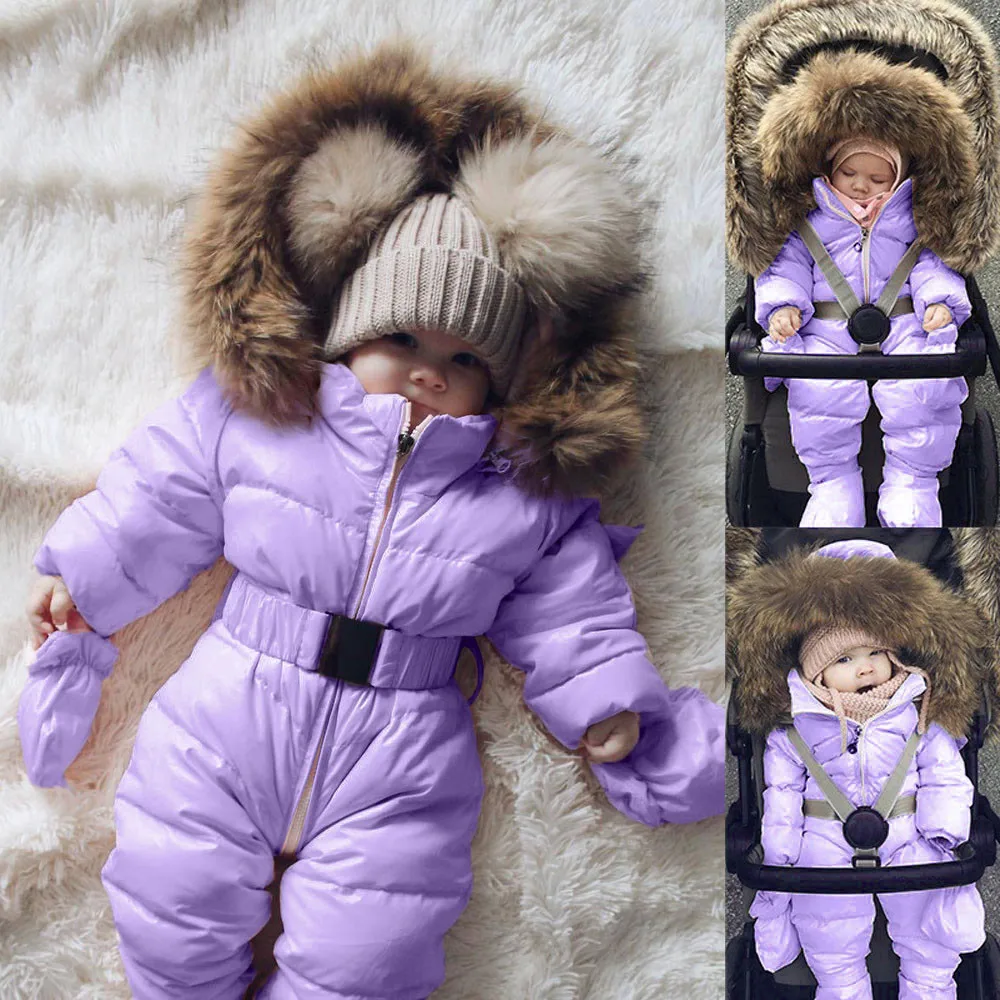 Top Trends: Baby Snowsuit Infant Newborn Clothes Winter Down&amp;Parkas Outwear Jumpsuit For Boys Girls Romper Baby Overalls Christmas Costumes Shoppable Styles