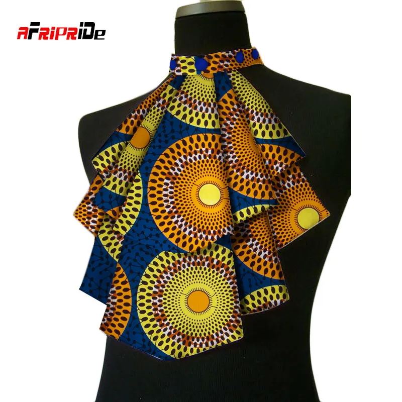 Top Trends: Fashion African Ankara Chokers Necklaces African Print Fabric False Collar Colorful Detachable Collar Handmade Jewelry WYB252 Shoppable Styles