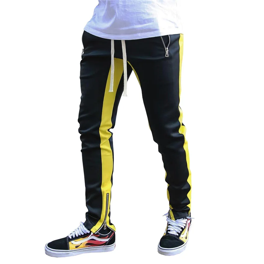 Top Trends: 8 Colors Running Double Pocket Zipper Sports Jogging Pants New Casual Long Sweatpants Shoppable Styles - Image 3