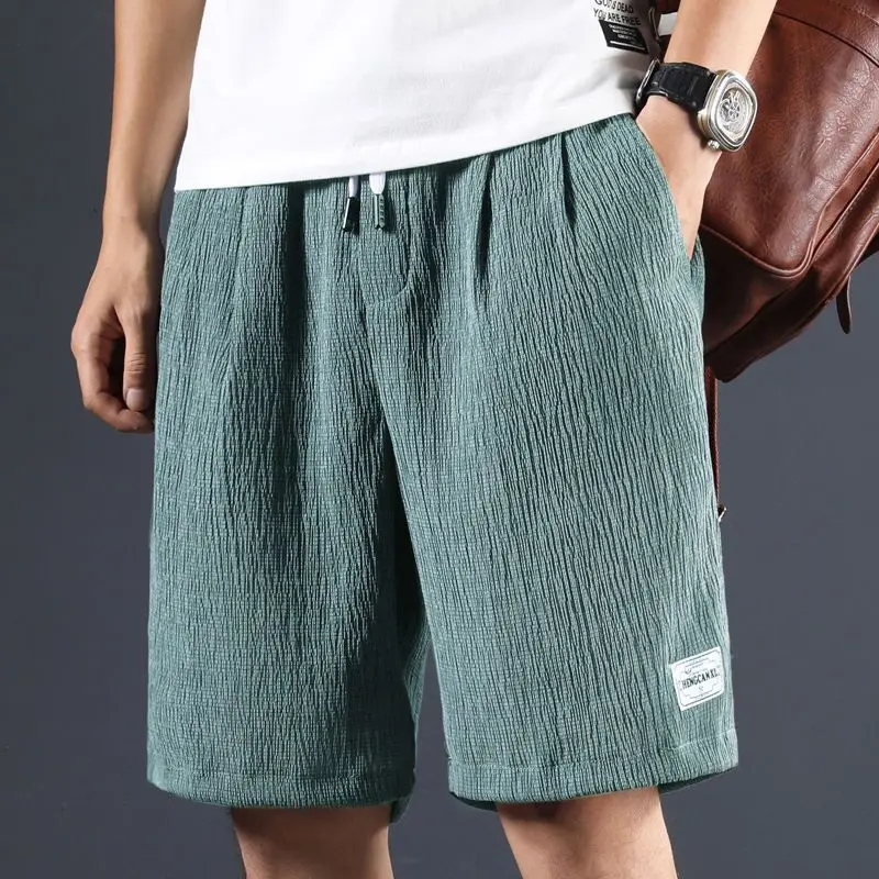 Top Trends: Summer Essentials Men Quick Dry Breathable Beach Shorts Elastic Waist Pockets Loose Casual Solid Fashion Sport Ice Short Pants Shoppable Styles