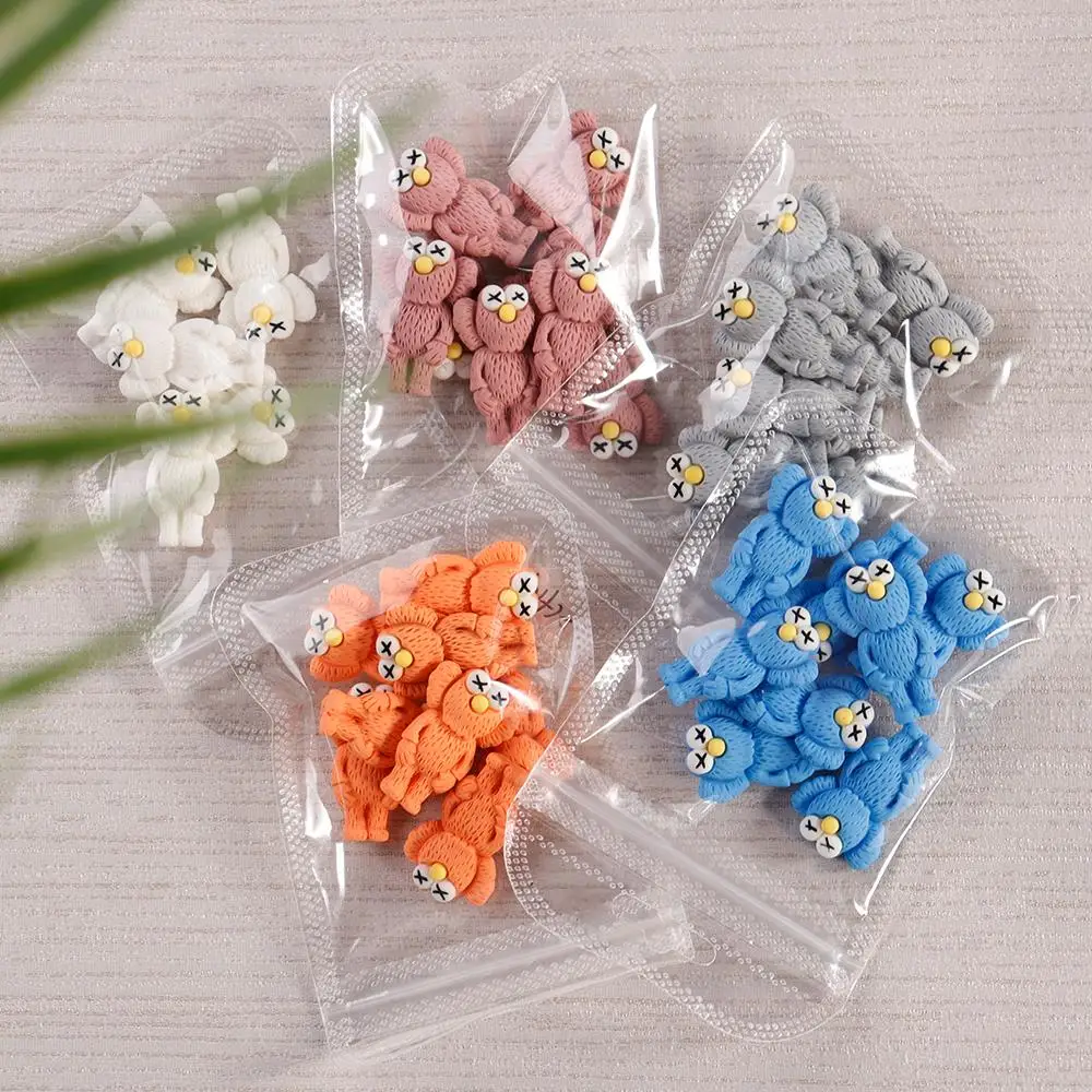 Top Trends: 10Pcs Kawaii Character Nails Decoration 18*28mm Flat Back Large Resin Cartoon Parts Large Street Character Charms Nail Decor Y2K Shoppable Styles