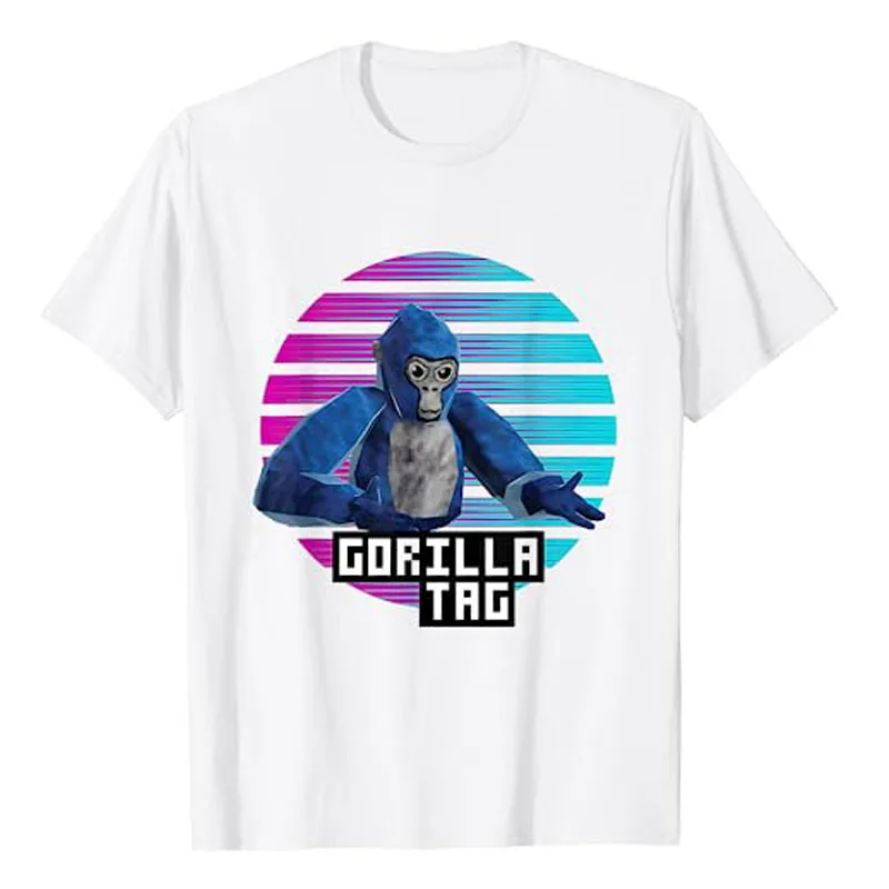 Top Trends: Retro Gorilla Tag Monke VR Gamer For Kids, Adults, Teens T-Shirt Funny Birthday Decorations Tee Gift Boys Fashion Graphic Outfit Shoppable Styles - Image 4