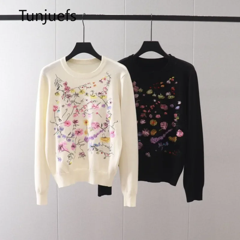 Top Trends: Woolen Pullover Sweater Women Clothing 2023 New Arrrivals Luxury Brand Knit Tops Korean Style Jumper Jersey Y2k Autumn Winter Shoppable Styles