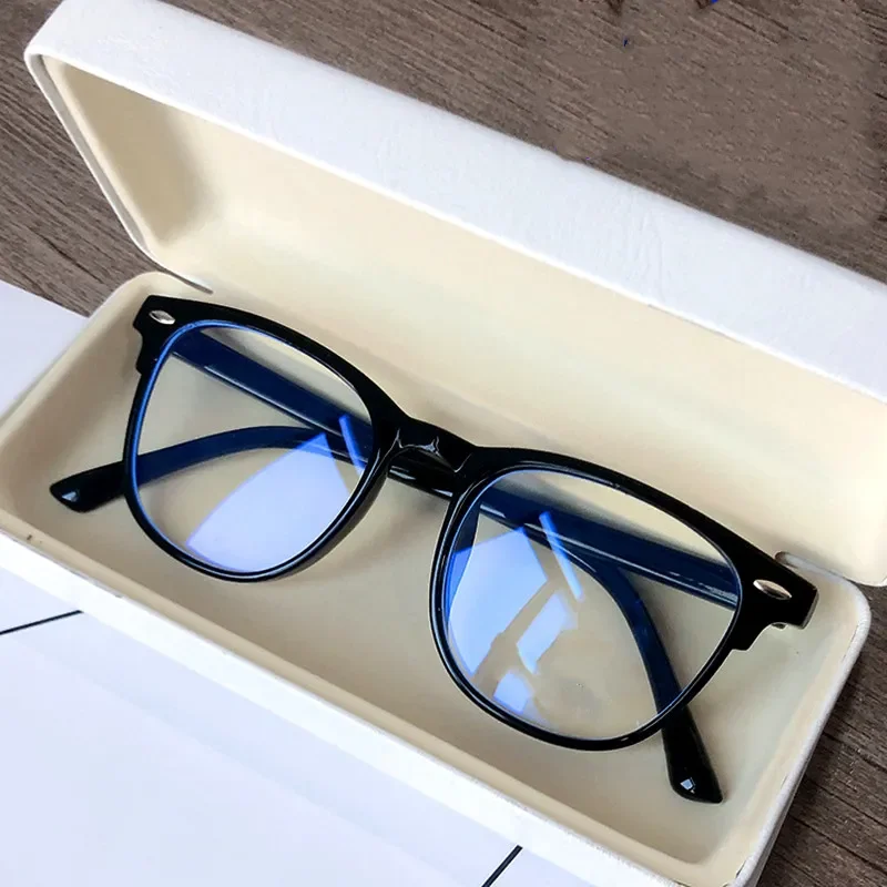 Top Trends: Men Women Finished Myopia Glasses Vintage Oval Frame Blue Light Blocking Eyeglasses Nearsighted Glasses Minus 0 To -6.0 Shoppable Styles