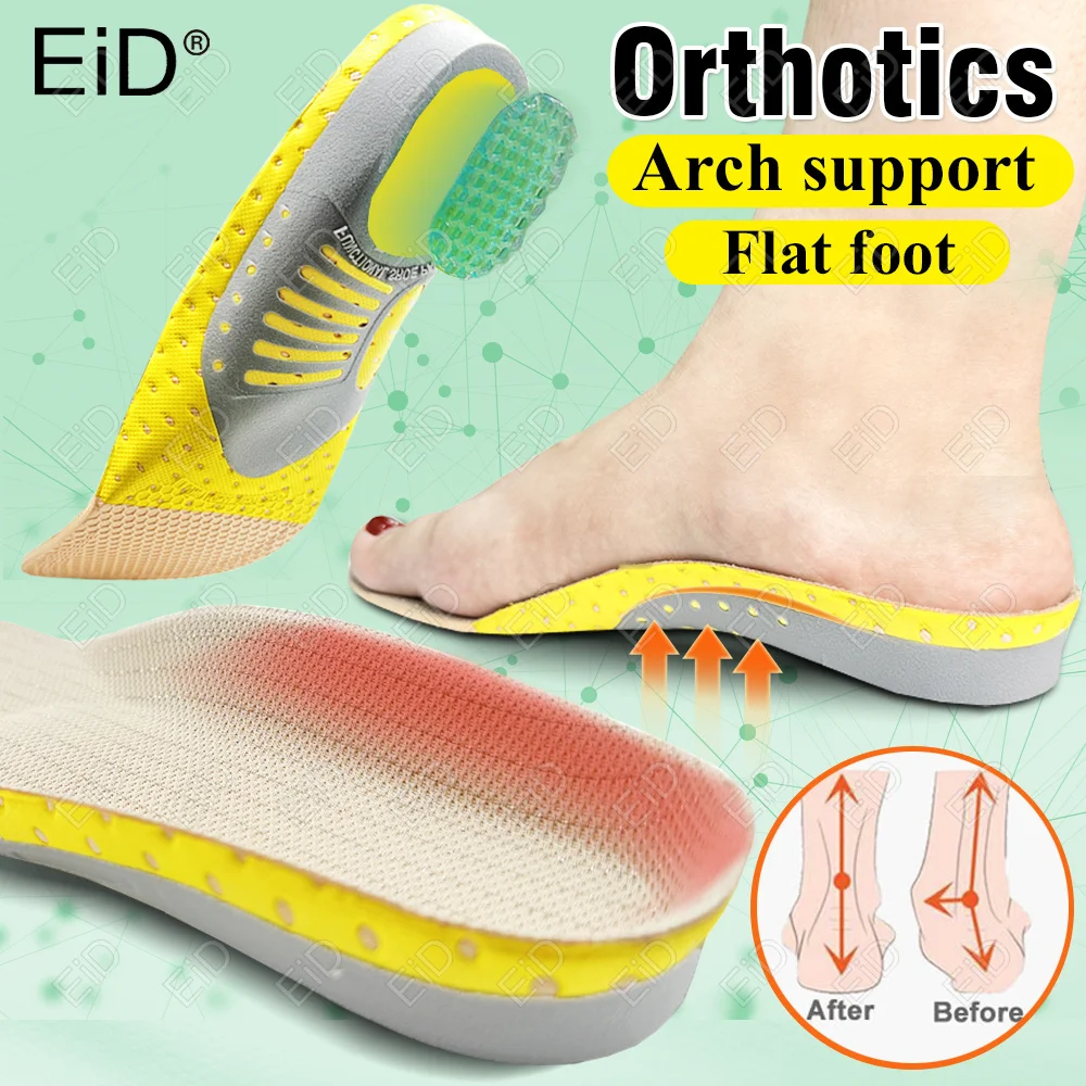 Top Trends: EiD Best Orthopedic Insoles Orthotics Flat Foot Health Sole Pads For Shoes Inserts Arch Support Pads Plantar Fasciitis Feet Care Shoppable Styles