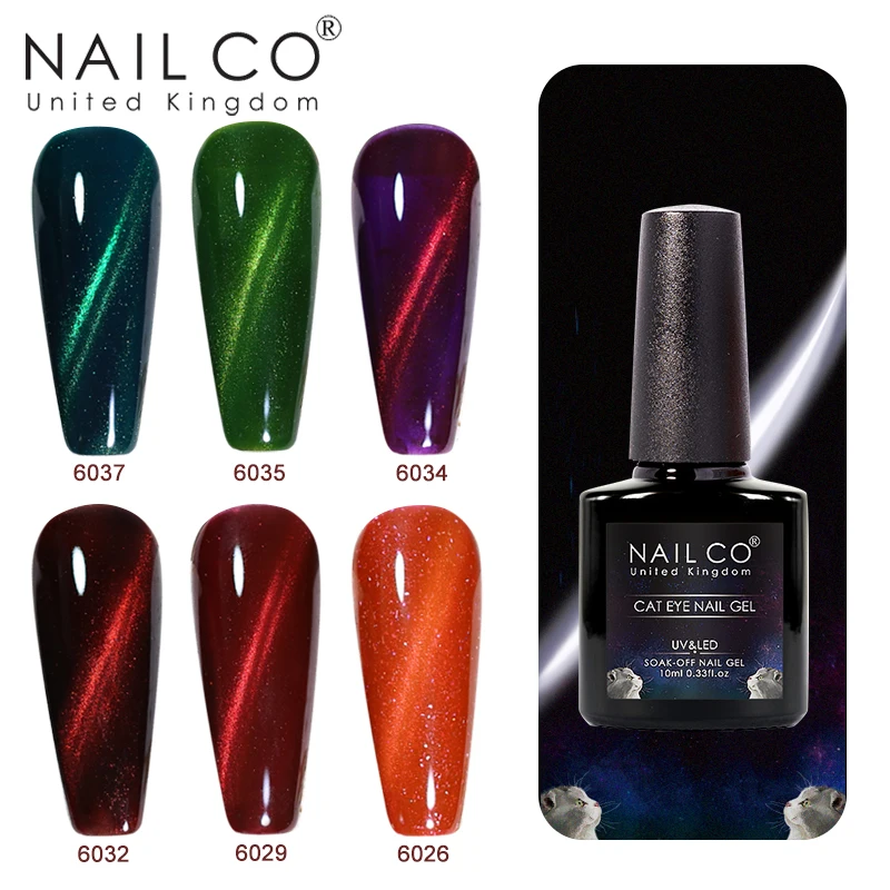 Top Trends: NAILCO Cat Eye Gel Nail Polish 10ml Rainbow Color UV LED Nail Art Nail Gel Varnish Polish Soak Off Lacquer Nail Gelpolish Shoppable Styles