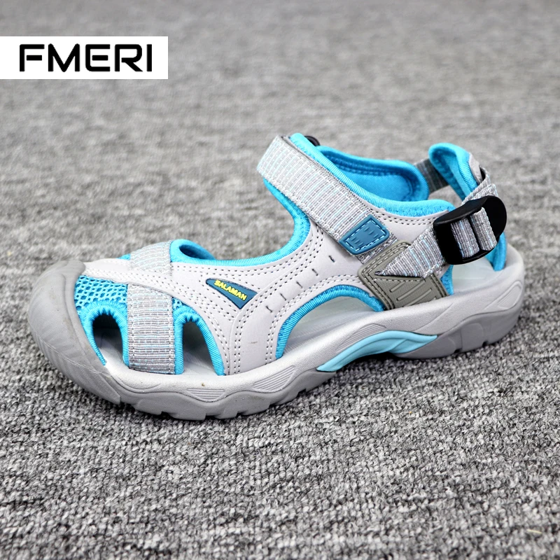 Top Trends: Summer Women&#039;s Sandals Sports Flat Bottomed Beach Shoes Outdoor Anti-skid Soft Bottomed River Tracing Shoes Baotou Sandals Shoppable Styles