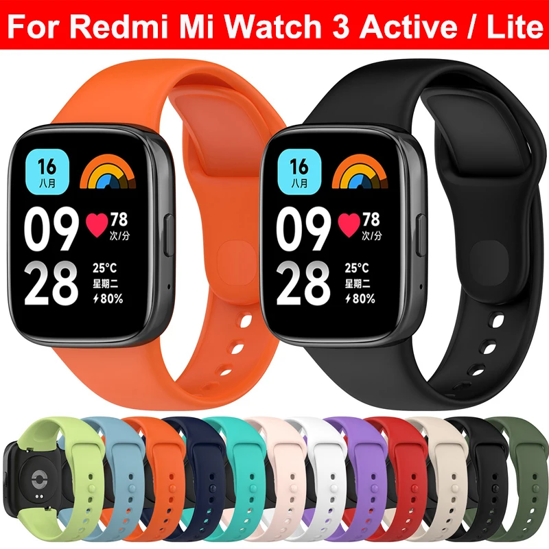 Top Trends: Watch Strap Bracelet For Xiaomi Redmi Watch 3 Active SmartWatch Band WristBand Mi Watch Lite3 Protective Film Shoppable Styles