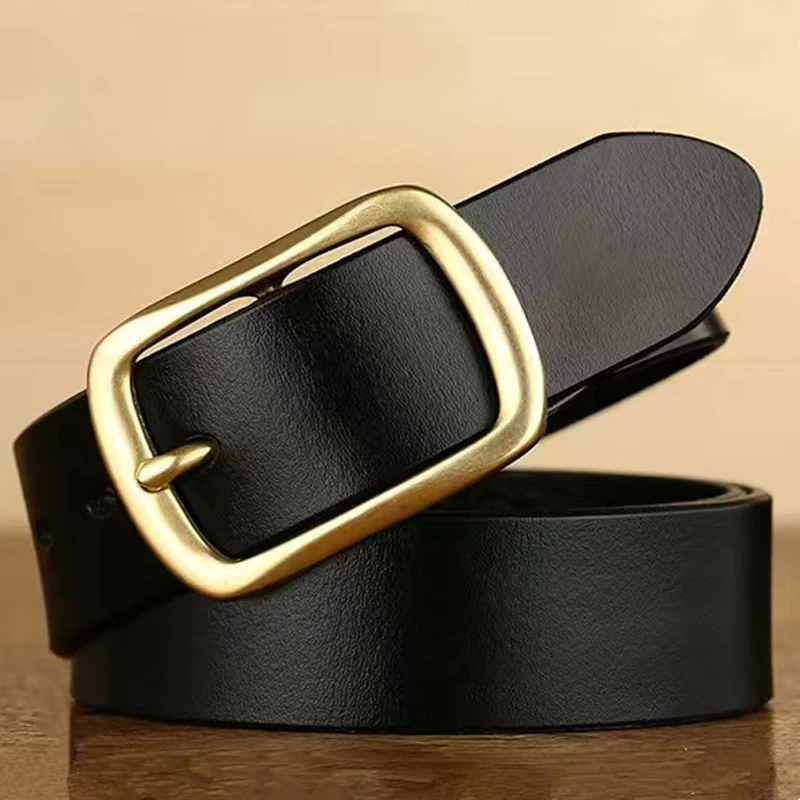 Top Trends: New Men Leather Belt Waist Vintage Fashion Men Business Belt Middle Youth Versatile Pants Soft Belt Shoppable Styles