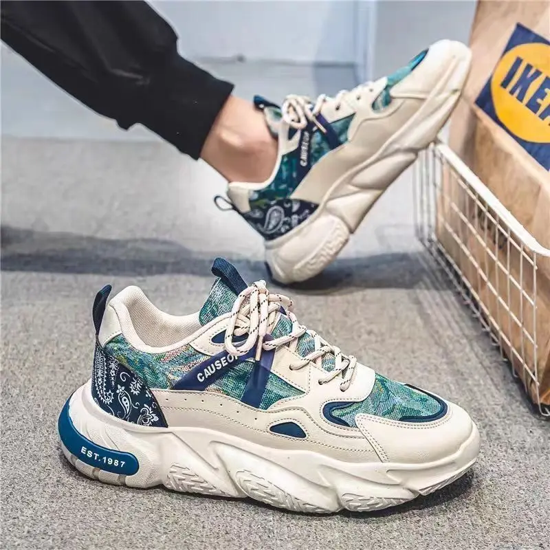 Top Trends: New Casual Shoes For Men Fashion Men&#039;s Sneakers Comfortable Breathable Anti-Odor Male Thick-soled Running Shoes Tenis Masculino Shoppable Styles