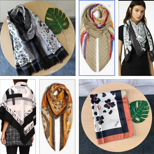 Top Trends: Foreign Trade Original Single Italian Classic Versatile Fashion Casual Shawl Scarf Dual-use Shoppable Styles