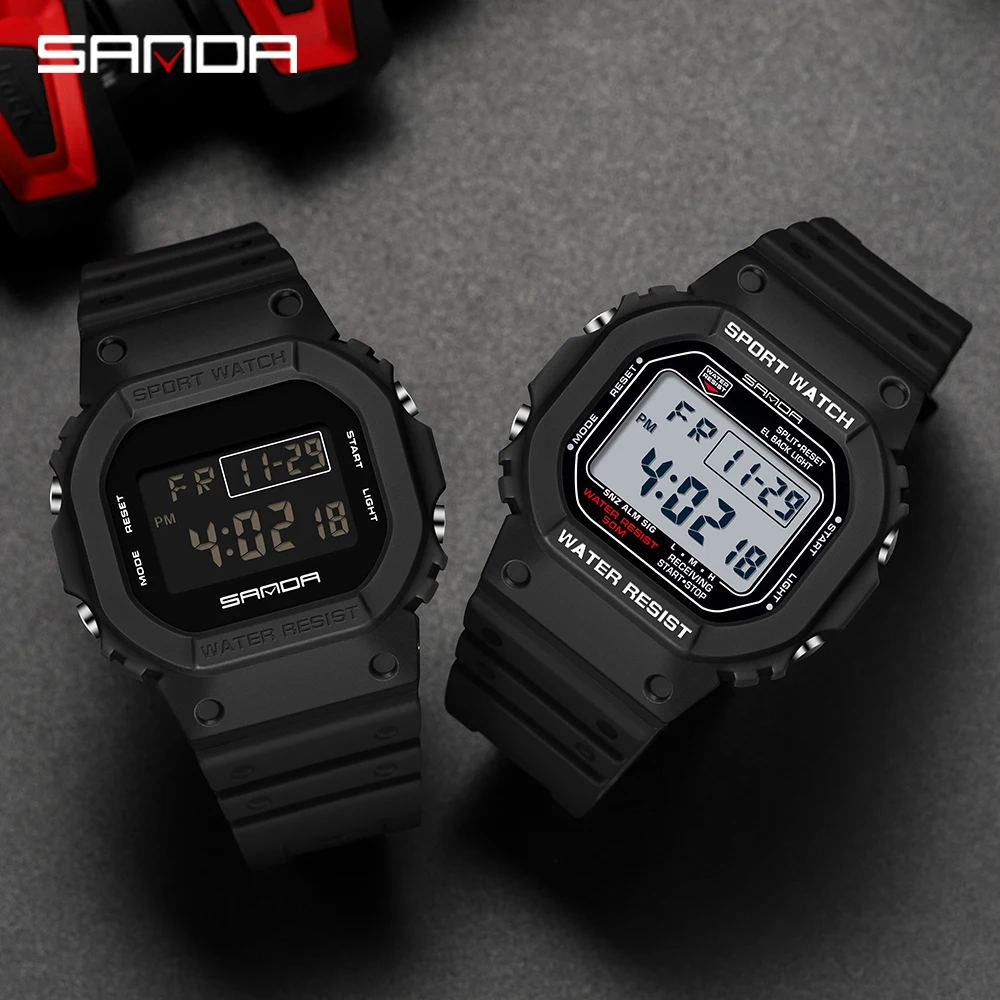 Top Trends: SANDA Waterproof Luminous Digital Watch Military Sports Men Wristwatch Men's Watches Relogio Masculino Relojes Para Hombre 2107 Shoppable Styles