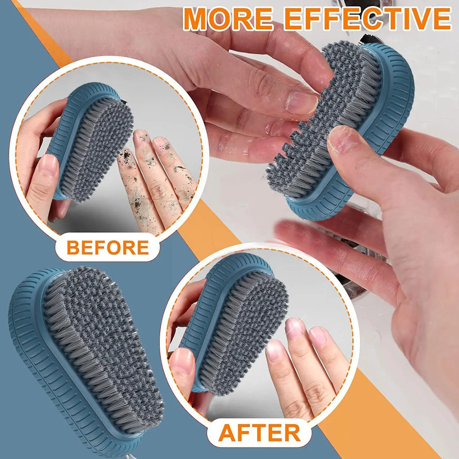 Top Trends: Professional Scrubbing Soft Art Nail Brush Remove Dirt Fingernail Tools Wash Dust Practical Manicure Hand Cleaning Care Ped J0m8 Shoppable Styles