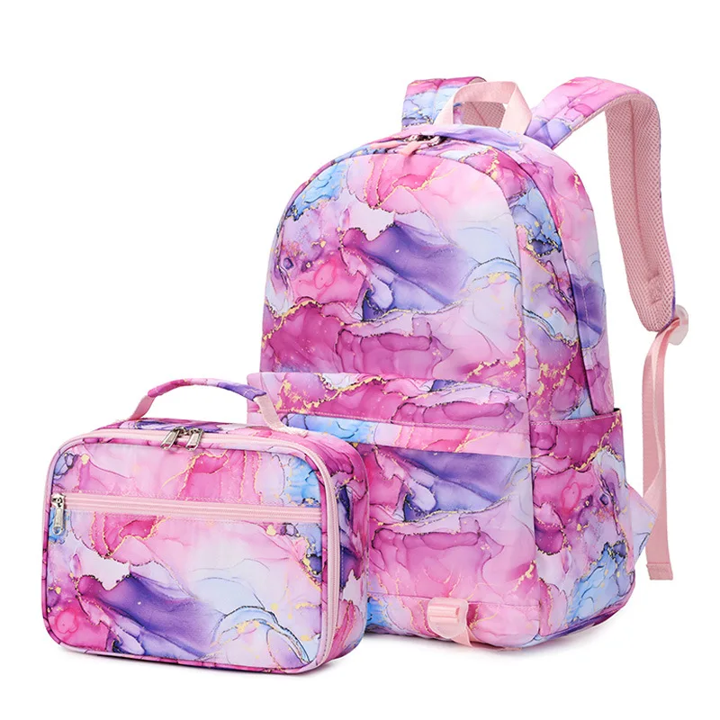 Top Trends: Female Bags High-capacity Waterproof Wear-resistant Backpacks For Women Sweet Fresh Two Piece Set Insulation Bag For Students Shoppable Styles