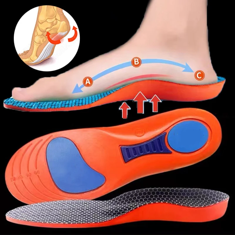 Top Trends: Sport Insoles For Shoes Sole Shock Absorption Deodorant Breathable Cushion Running Insoles For Feet Man Women Orthopedic Insoles Shoppable Styles