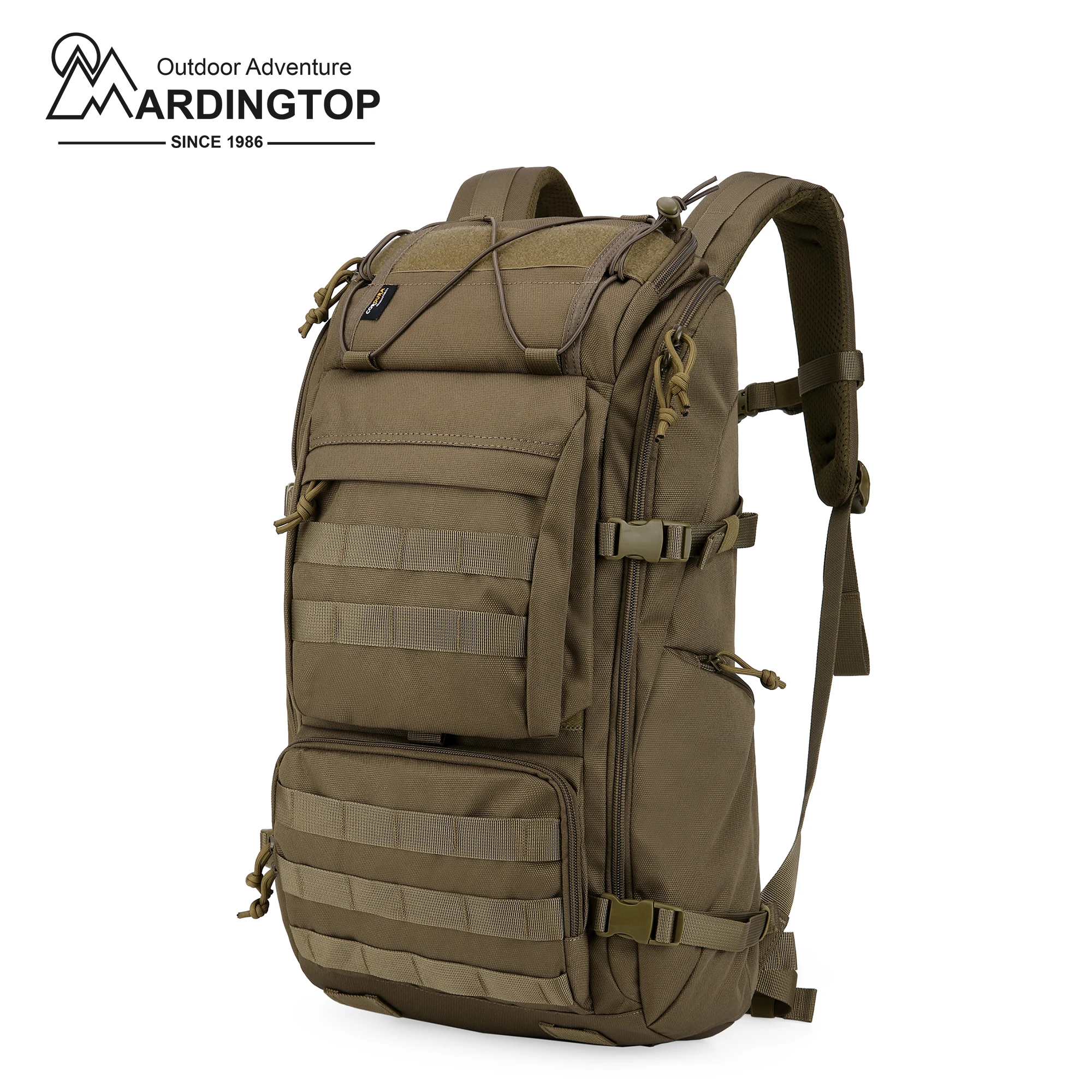 Top Trends: MARDINGTOP Tactical Backpack For Men 28L Hiking Daypack For Military Student Trekking Fishing Sports 900D Cordura Shoppable Styles