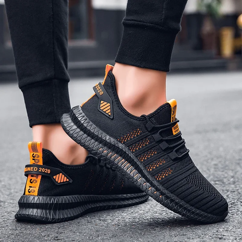 Top Trends: 2022 New Shoes Men Sneakers Spring Summer Casual Shoes Breathable Mesh Running Shoes Man Fashion Comfortable Walking Footwear Shoppable Styles - Image 2