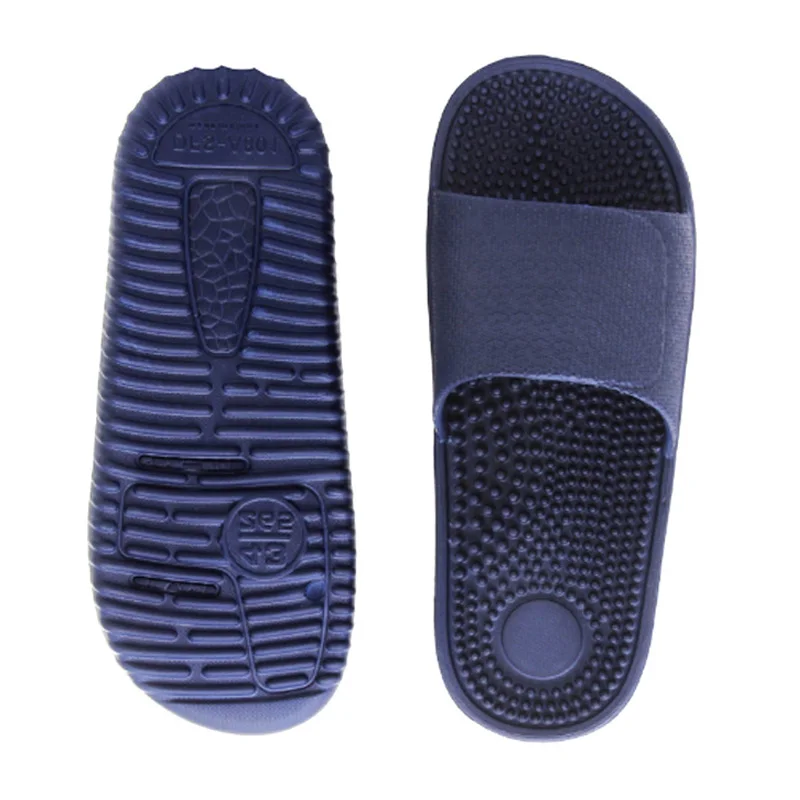 Top Trends: ISSACOCO 2019 Men's Flat Indoor Massage Slippers Men Home Non-slip Massage Slippers Zapatos Hombre Beach Flip Flops Men's Slides Shoppable Styles