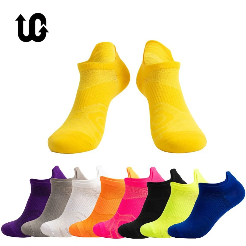 Top Trends: Men Women Running Socks Basketball Breathable Anti Slip Sport Cycling Walking Women Outdoor Sock Cotton Athletic No Sweat Sock Shoppable Styles