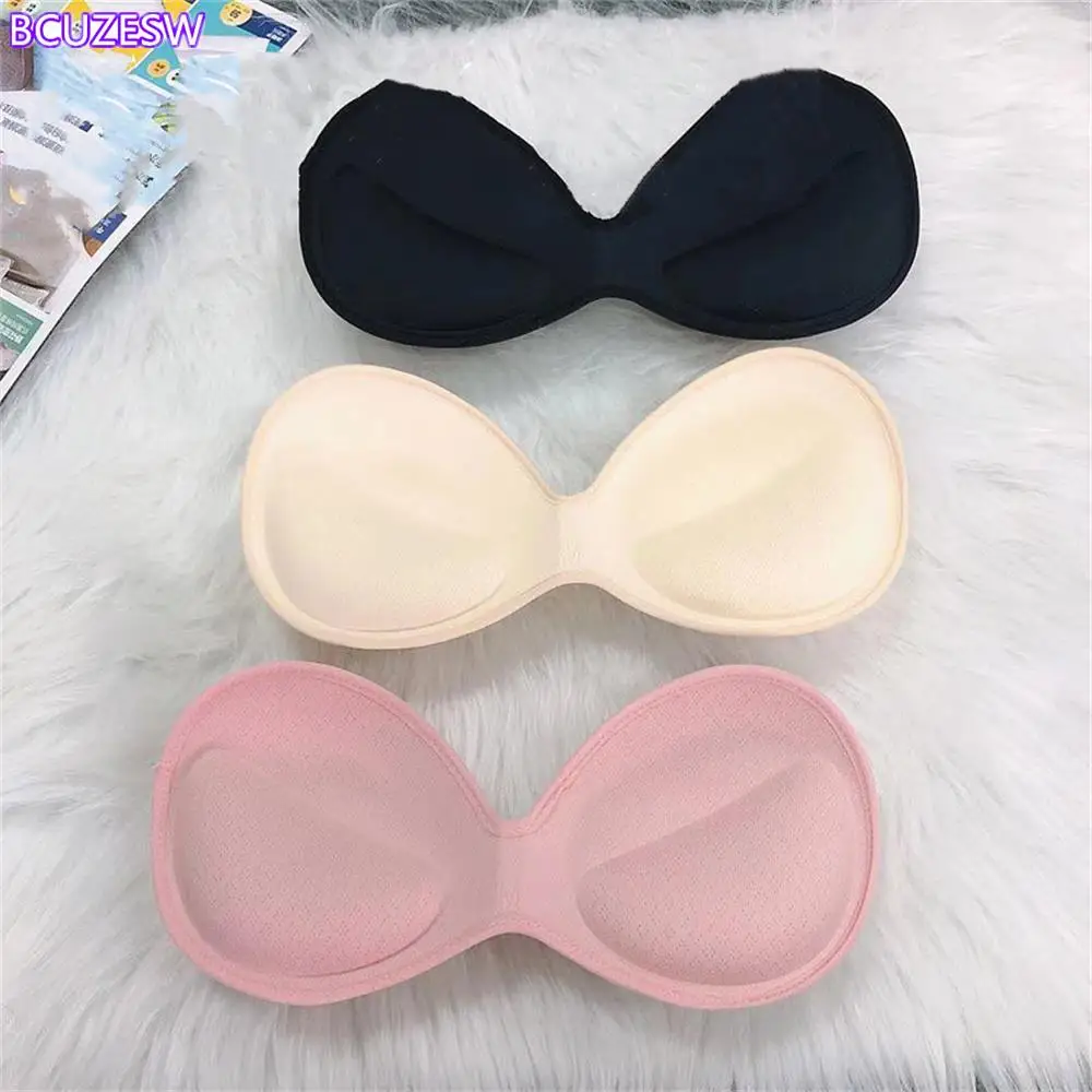 Top Trends: 6cm 3D Lift Up Sponge Bra Pads For Bikini Women Underwear Breast Lifting Padded Bra Lining Swimsuit Bra Inserts Pad Shoppable Styles