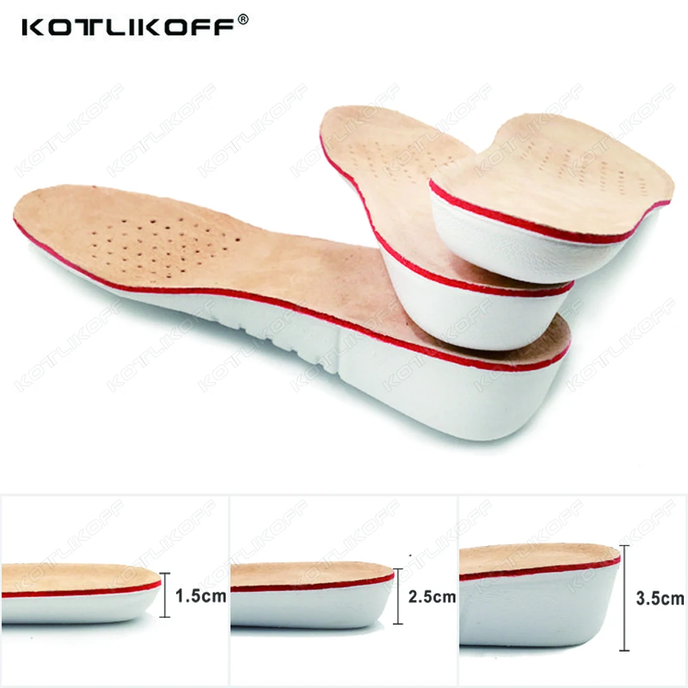 Top Trends: KOTLIKOFF Height Increase Insoles For Growth 1.5 / 2.5 / 3.5cm Invisible Height Lift Insole Inner Shoes Sole Heel Heightening Insert Shoppable Styles