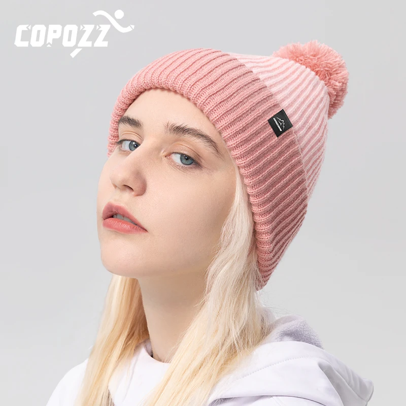 Top Trends: Winter Ballnoon Ski Hat Warm Woolen Caps For Men Hats Female Beanies Skullies Quality Gorros Hombre Snowboard Cap Gorros De Lana Shoppable Styles