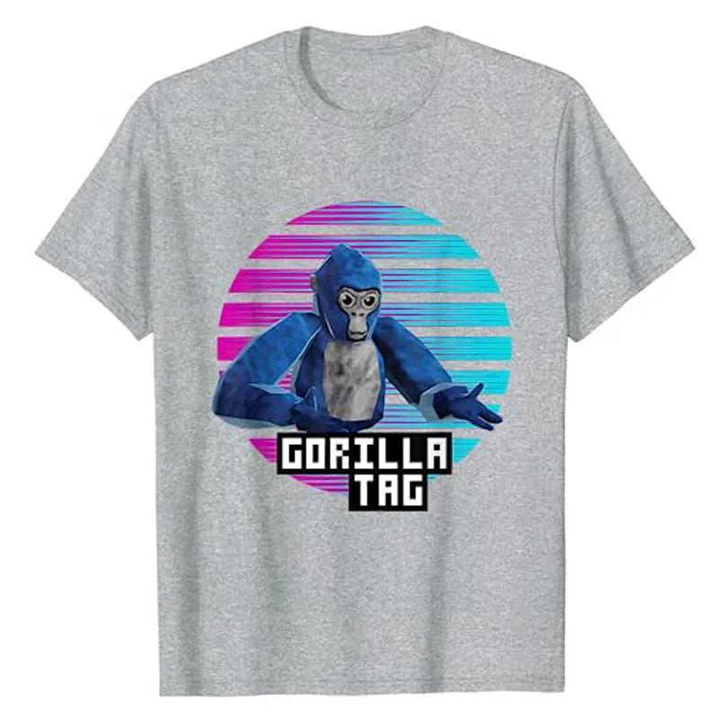 Top Trends: Retro Gorilla Tag Monke VR Gamer For Kids, Adults, Teens T-Shirt Funny Birthday Decorations Tee Gift Boys Fashion Graphic Outfit Shoppable Styles - Image 5