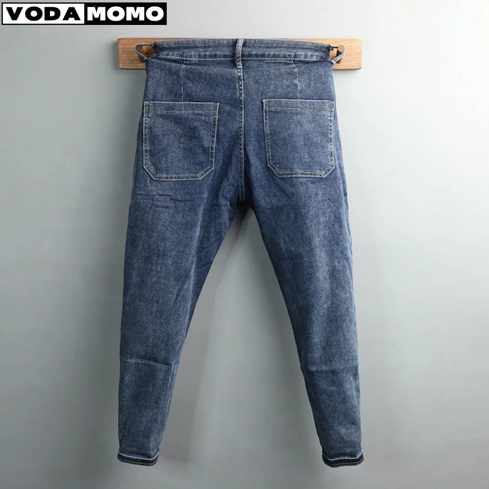 Top Trends: 2023 Classic Style Summer Men&#039;s Thin Jeans Business Fashion High Quality Stretch Denim Straight Pants Male Brand Trousers Shoppable Styles