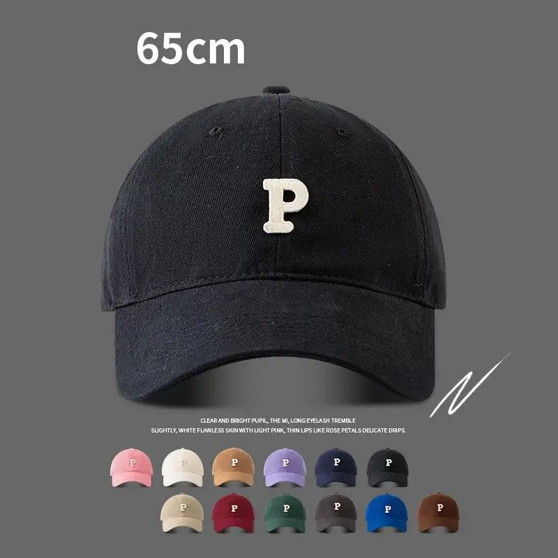 Top Trends: Big Size 59-65cm Baseball Cap Women Cotton Large Head Circumference Mens Baseball Caps Trucker Hat Snap Back Gorras Sunshade Shoppable Styles