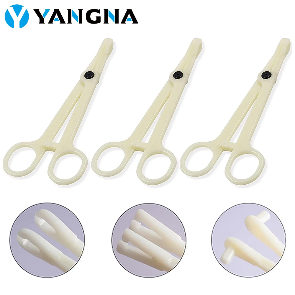 Top Trends: Piercing Forceps Clamps Sterile Slotted Round Navel Forceps Clamp Triangle Open Plier Ear Nose Piercing Tools Tattoo Supplies Shoppable Styles