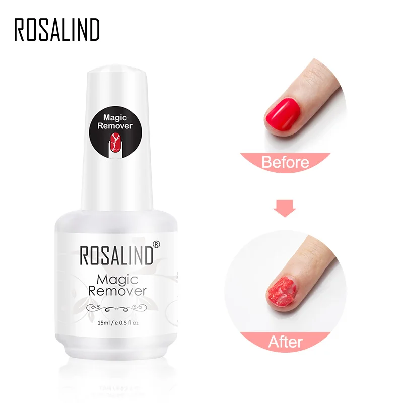 Top Trends: ROSALIND 15ML Magic Remover Nail Gel Polish Fast Remover Gel Polish Delete Hybrid Varnishes Acrylic Base Top Coat Clean Remover Shoppable Styles