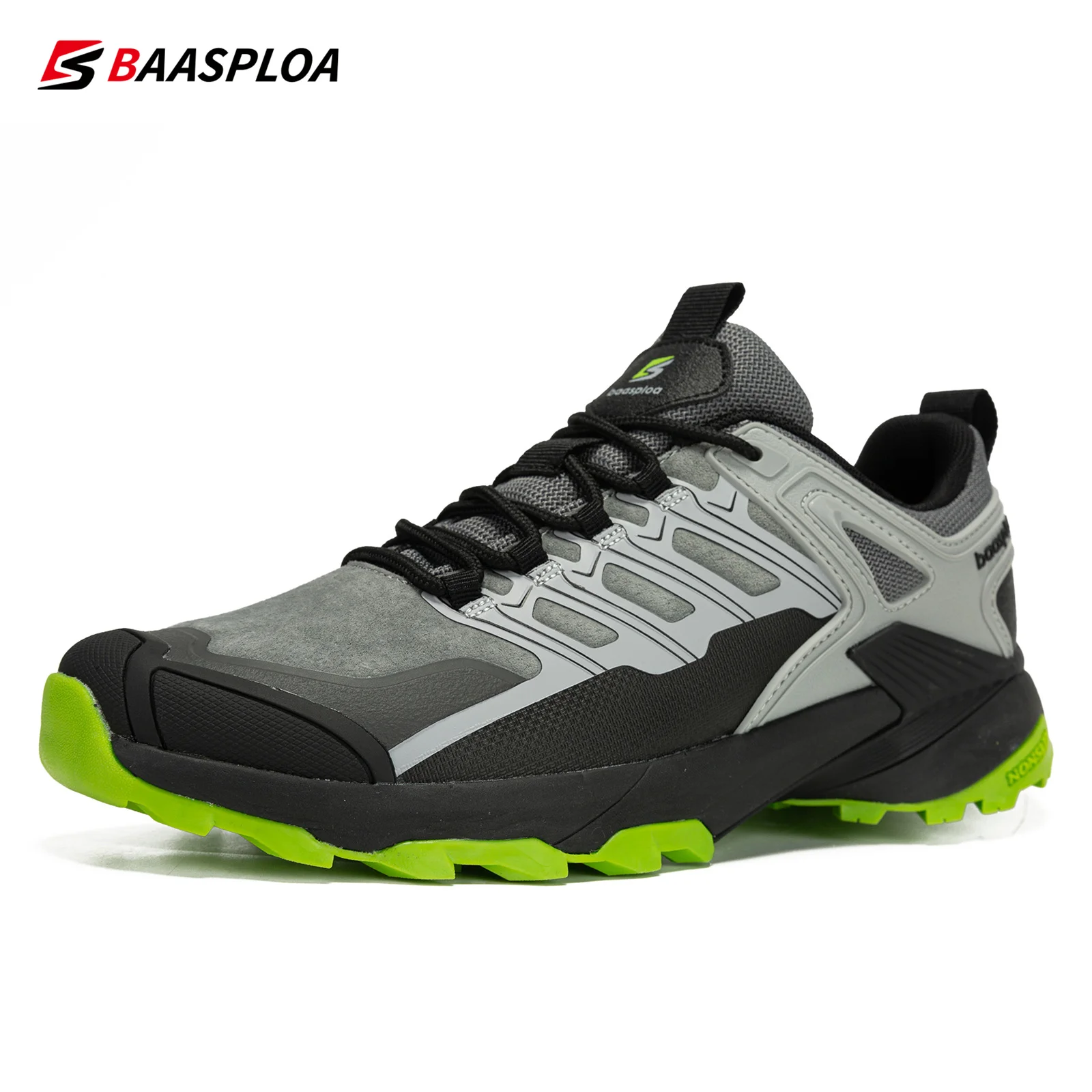 Top Trends: Baasploa Men's Outdoor Shoes Wear-Resistant Anti-Slip Waterproof Men's Hiking Shoes Fashion New Style Men Outdoor Sports Shoes Shoppable Styles